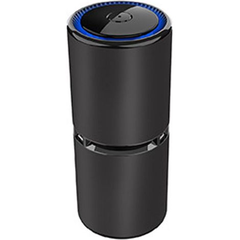 Purificateur d'air portable - USB-C - 10 m² - 30 dB - Pour voiture, chambre, bureau - Autonomie de 12 heures - Filtre à charbon actif et préfiltre (1/5)