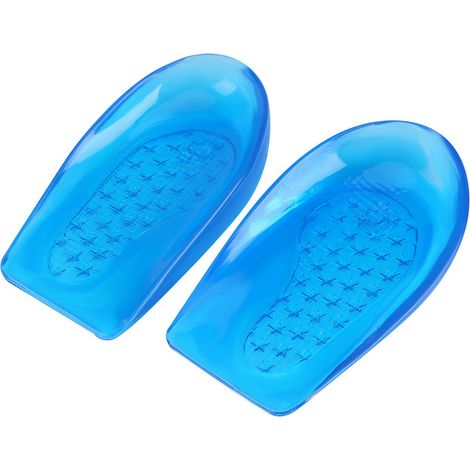 Semelle orthopédique en gel silicone O/X correction jambe soutien voûte plantaire coussinets talonnière (1/5)