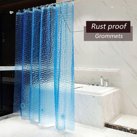 Duschvorhang, Badezimmer, verhindert Schimmelbildung, wasserdichtes PEVA