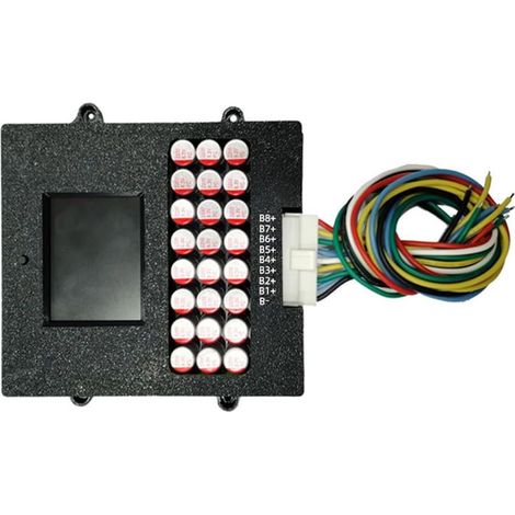 Testeur de Tension de Batterie au Lithium Polymère TFT 8s Testeur de Tension de Batterie Lifepo4 8s Égaliseur de Transfert D'Énergie 8s (1/5)