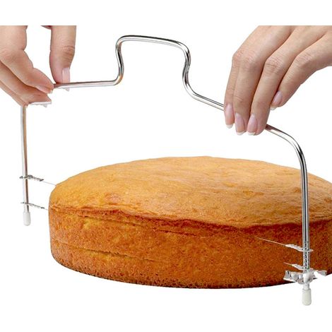 taglia-torte regolabile in acciaio inox (1/2)