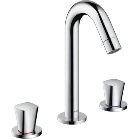 hansgrohe Logis 3-Loch Waschtischarmatur, ComfortZone150,