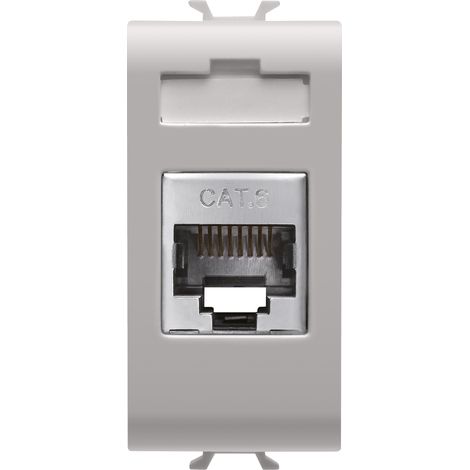 CONNECTEUR RJ45 1M CAT. 6 FTP BEIGE GEWISS GW13424