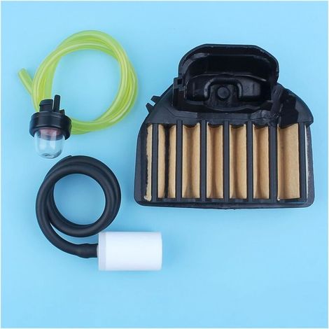 5-teiliges Set – Luft- und Kraftstofffilter, Starterleitung, Glühbirne – Kompatibel mit Husqvarna 455, 455E, Rancher 460, Ersatzteile 537255702 (1/3)