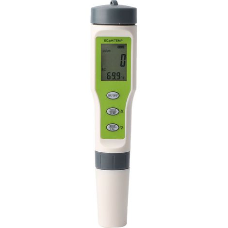 Testeur numérique Portable 3 en 1 de température EC PH, testeur de qualité de l'eau, stylo de Test de pureté
