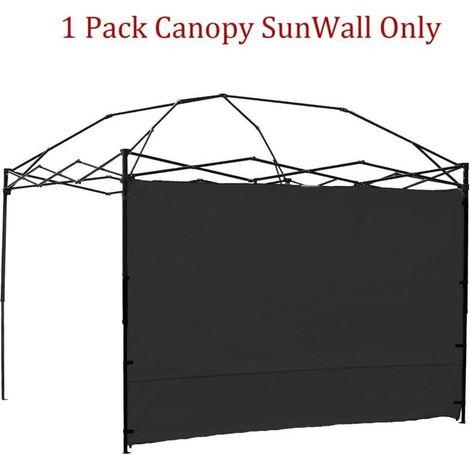 Auvent, adapté aux auvents à montage rapide, aux tentes et aux gazebos, parois latérales monoblocs (parois latérales uniquement). (1/5)