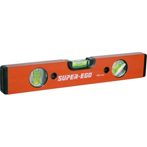 Nivel de Aluminio AV-30 300mm Rojo - Super-Ego