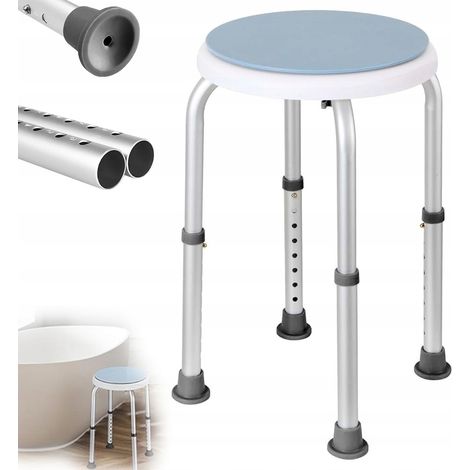 Tabouret de douche stable, chaise de douche, tabouret de bain 36-52 cm (1/4)