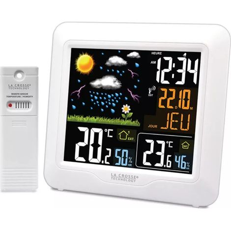 Weiße wetterstation - La Crosse Technology - WS6820-WI