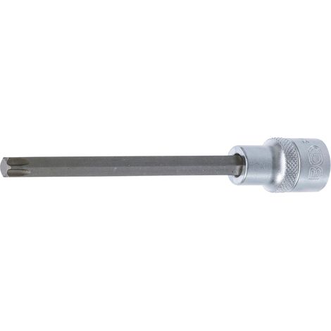 Punta de vaso longitud 140 mm entrada 12,5 mm (1/2") perfil en T (para Torx) T50 (1/2)