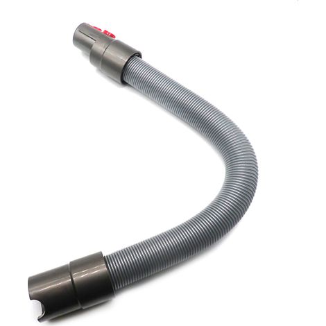Ortviai Kit d'accessoires pour aspirateur Dyson V7/V8/V10/V11 – Tuyau flexible, brosse à matelas et brosse rigide, gris et rouge
