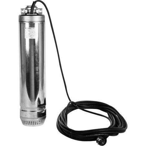 ELETTROPOMPA SOMMERSA MULTIGIRANTE MONOBLOCCO IN ACCIAIO DA 5 MONOFASE PER ACQUE CHIARE MODELLO SCU - HP 1,5 KW 1,1 230 V - LOW