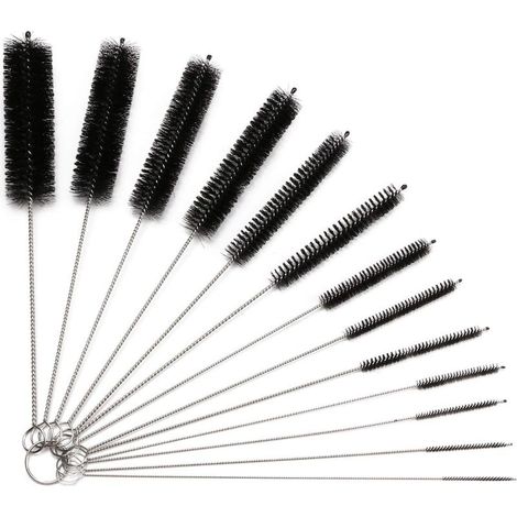 LaBlanc – 13-teiliges Schlauchreinigungsbürsten-Set, Schlauchreinigungsbürste für Glasbabyflaschen, Wasserflaschen, Wasserkocher, Tastaturen und Schlauchreinigungsbürsten (1/5)