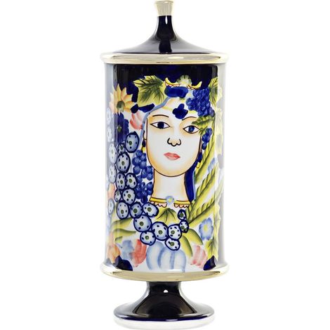 DKD Home Decor Vase Porcelaine Noir Shabby Chic (1/3)