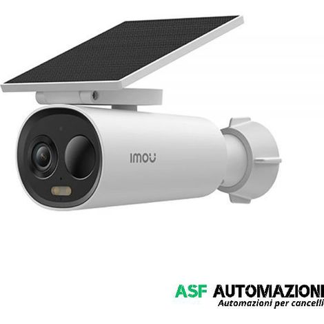 IMOU Cell 3C All in One Telecamera Esterna WiFi a Batteria Ricaricabile 3MP 2K QHD Con Pannello Solare IPC-K9DCP-3T0WE-V2