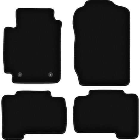 Alfombrillas de terciopelo negro BASIC para Suzuki Grand Vitara II 5 puertas (2005-2014) (1/5)