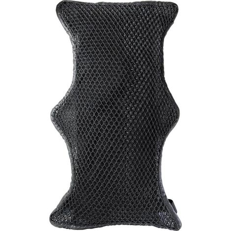 Coussin de selle moto double couche, protection solaire et imperméable, housse anti-dérapante en maille pour siège de moto, étanche et respirante (1/5)