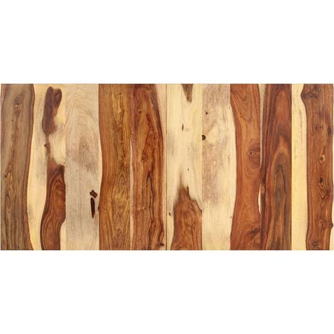 vidaXL Piano del Tavolo 120x60x(2,5-2,7) cm Legno Massello di Acacia (1/5)