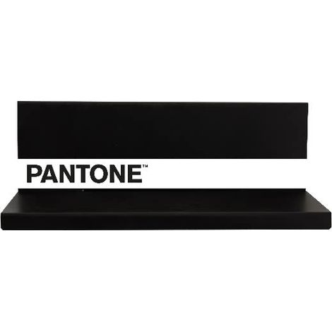 Étagère - Décoration Murale, Porte-Objets, Carré - avec Étagères - pour Le Salon, la Chambre à Coucher - Noir, Blanc en Métal, 40 X 14 X 13 cm (1/5)