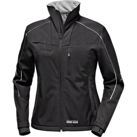 SIR SAFETY SYSTEM SHARK Veste de travail femme softshell coupe-vent noir Taille 3XL