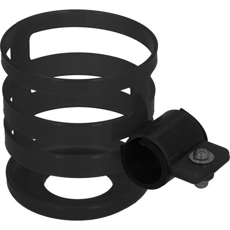 Porte-bouteille réglable pour vélo et poussette, support bidon noir (1/5)