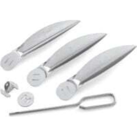 Weber One-Touch Reinigungsset für 22-1/2" Grill, Silber-Crezuo