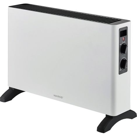 Selatin Elektrischer Konvektorheizer, max. 2000 W, weiß