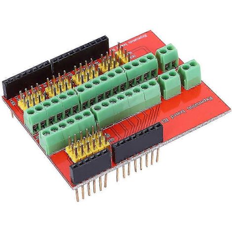 Shield Vis V3 Modul-Erweiterungs-Schraubklemmenblock für R3, interaktives Verbindungsboard-Medienzubehör, Arduino-kompatibel (1/4)