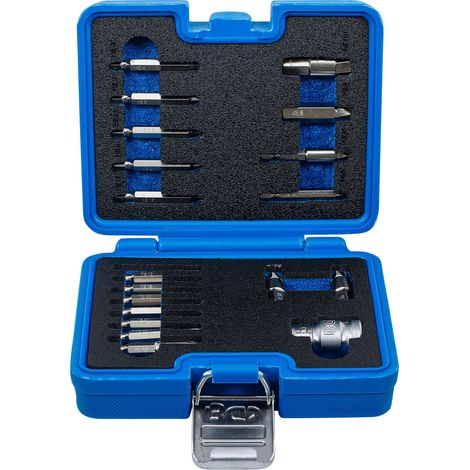 BGS Extracteur de vis  pour six pans creux 1,5 - 10 mm / profil T (pour Torx)  T10 - T55  19 pièces - 9173-1 (1/5)