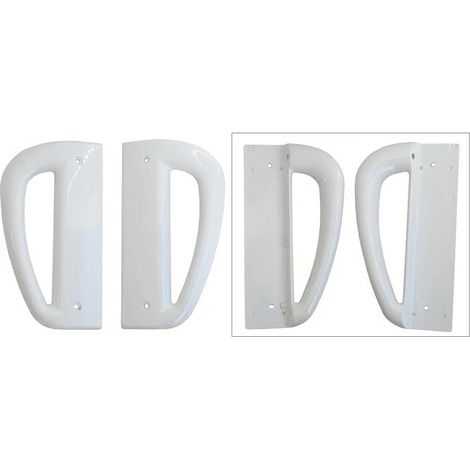 KIT POIGNEE DROIT GAUCHE ENTRAXE 140 M/M POUR REFRIGERATEUR SERVIS - 322038485