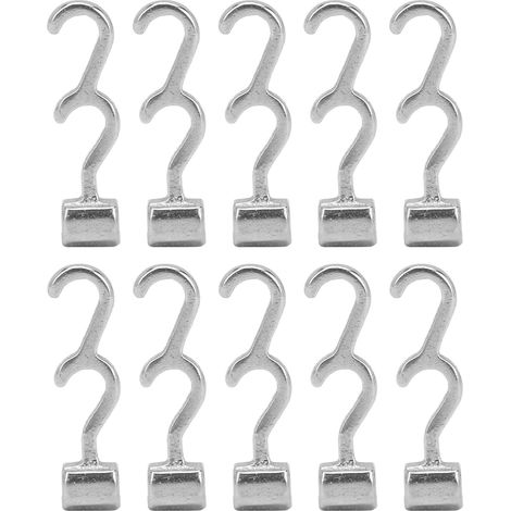 10 crochets coulissants orthodontiques en acier inoxydable, accessoires de remplacement pour appareil dentaire, lot de 10 pièces (1/5)