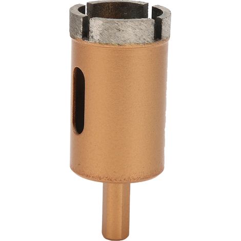 Foret diamanté pour carottage, scie cloche pour marbre, carrelage céramique, béton et verre, 25-38 mm, 35 mm (1/5)