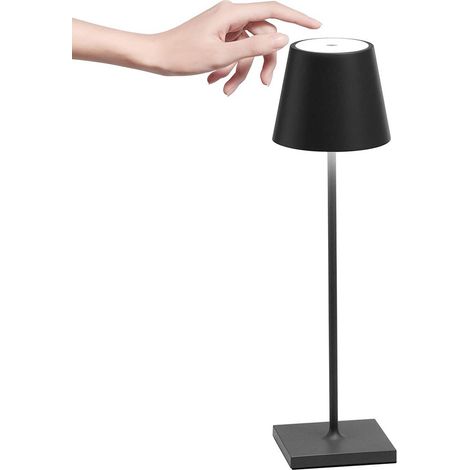 Lámpara de mesa LED recargable por USB encendido por contacto LUZ cálida 38cm
