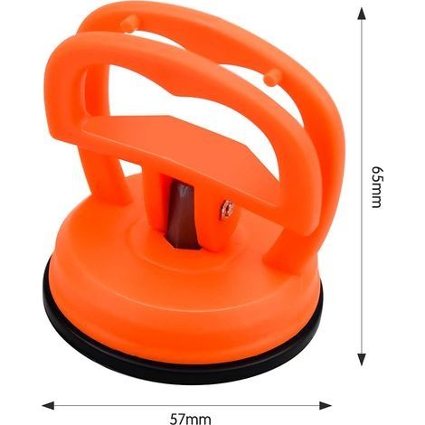 Saugnapf zur Dellenentfernung am Auto (orange - 2 Stück) (1/4)