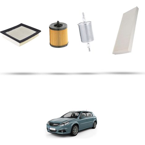 Kit tagliando 4 filtri compatibile con Opel Signum 2.0 Turbo 129kw Dal 2003 (1/5)