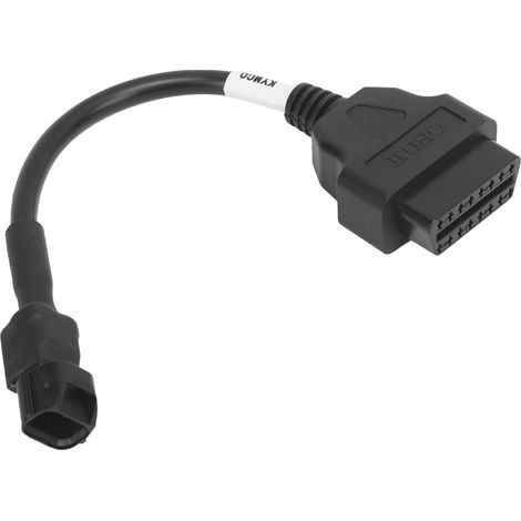 Ej.Life Motorrad-Diagnosekabel, OBD2-Diagnosekabel Gut Leitender Motorrad-Diagnoseadapter für KYMCO 3Pin A (1/5)