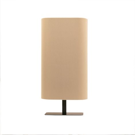 Home Deluxe Lámpara de mesa SUKO grande - Beige