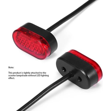 M365 1S electric scooter with rear light and warning light on the rear fender. (1/5)