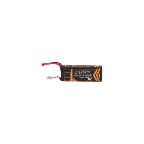 11,1 V 8000 mAh 35C 3S LiPo-Akku mit XT60-Anschluss für QAV250 Quadcopter-Drohne und RC-Rennwagen 18150 (1/5)