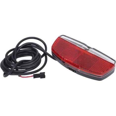 Ultrahelles universelles LED-Rücklicht für 6V-48V Elektrofahrräder (1/5)