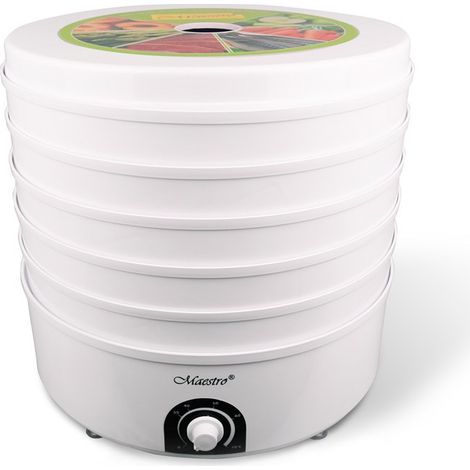 Maestro MR-766 Essiccatore Bianco 5 Ripiani 520W (1/4)