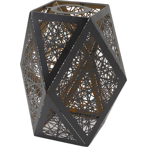 Abat-jour suspendu en fer forgé métal ajouré creux design moderne pour ampoule E27 E26 (1/5)