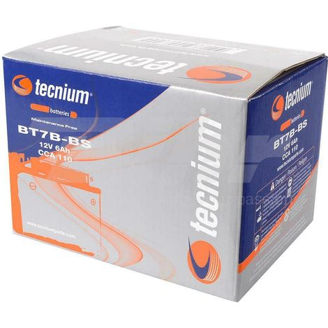 BATTERIA TECNIUM  BT7BBSC 12V 5,5AH COMPATIBILE CON  YT7B-BS