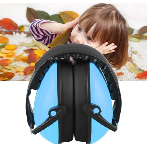 Casque antibruit pour tout-petits et étudiants, casque antibruit pour dormir, casque antibruit et protecteur pour enfants, bleu ciel. (1/5)