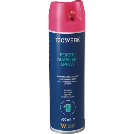 Forstmarkierspray neonpink 500ml Spraydose TECWERK