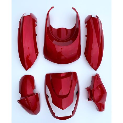 Kit carrozzeria, carenatura, set x7, carenatura, parafango, LATERALE, Peugeot kisbee 50 11-24 (1/5)