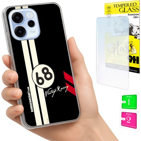 Schutzhülle für Oppo Reno 15F / 15F FS: Fotoschutzhülle, Rückseite + 9H-Glas (1/5)