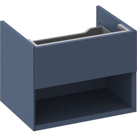 Ravak Lite - Waschtischunterschrank 60x45x43 cm, 1 Schublade, Deepsea Blue X000001857 (1/5)