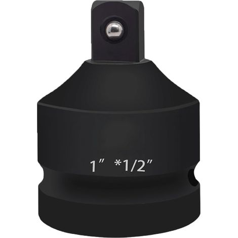 Adaptateur d'impact 1" à 1/2" Transmission à manchon à impact pneumatique Convertisseur réducteur pneumatique pour les conversions pilotes d'impact, clés à cliquet (lot de 1) (1/5)