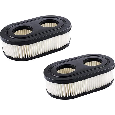 2 Pièce Filtre a Air Tondeuse pour Briggs et Stratton,Moteur Pieces Detachees Detachee Filter Remplacement Filtres Tondeuse à Gazon Rechange Filtres pour 593260 798452 334404 Référence 4247 5432 (1/5)